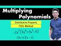 Multiplying Polynomials using Distributive Property and FOIL Method MathTeacherGon