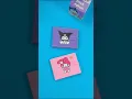 Download Lagu Kuromi \u0026 My Melody Paper Wallet DIY! 🖤💖 Sanrio Craft