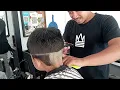 Lagu Tutorial Potong rambut cepak Frenchcrop Fade Dasar 0 Trimmer yang Mudah untuk Pemula