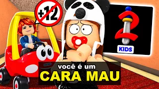 Testando o MM2 DE CRIANÇAS no ROBLOX...