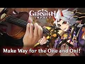 Arataki Itto: Make Way for the One and Oni! (Violin Cover) | Genshin Impact