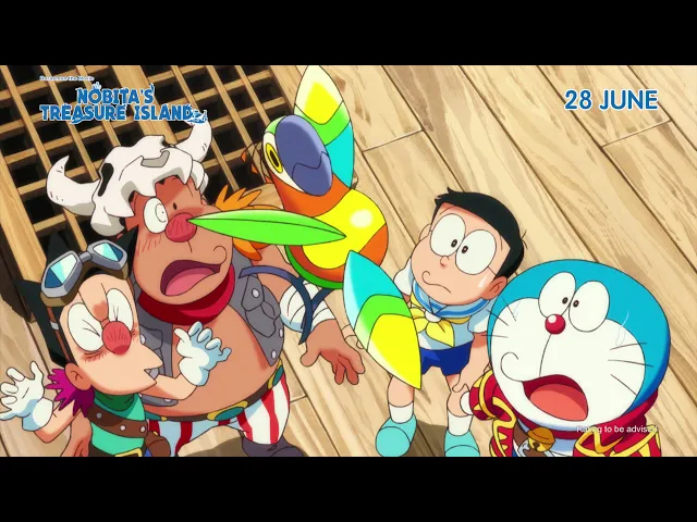 DORAEMON: NOBITA’S TREASURE ISLAND Trailer (Opens in Singapore on 28 June 2018)