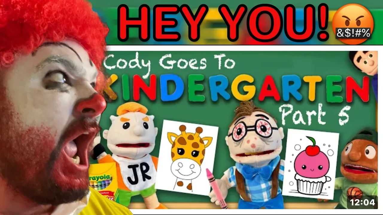 SML Movie: Cody Goes To Kindergarten! Part 5 [Ronald Reaction]