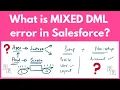 Mixed DML Error in Salesforce What causes Mixed DML exception in Apex and Flows Ways to fix it