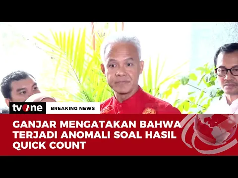 Ganjar Pranowo: PDIP No 1 ya? agak Anomali dengan Perolehan Suara Saya