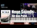 Lagu KORG Pa5X - Neue Sounds von KEYBOARD WORLD # 1842
