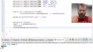 Converting stream to a collection with Collectors toList
