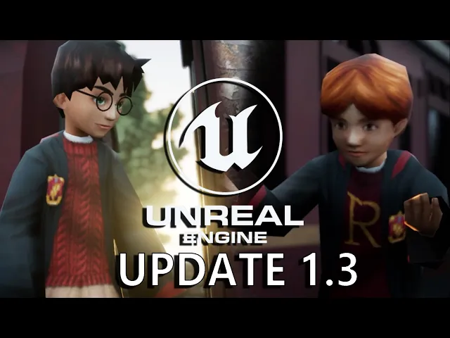 HARRY POTTER IN UNREAL ENGINE 5 Update 1.3 NEW INTRO