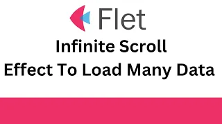 Flet Tutorial - Create Infinite Scrolling