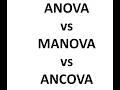 ANOVA vs MANOVA vs ANCOVA Guidelines for Beginners