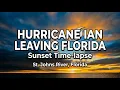 Sunset Time-lapse - Hurricane Ian Leaving Florida