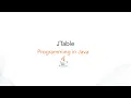 JTable in java