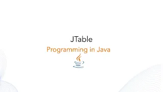 JTable in java