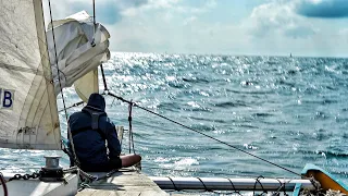 Sailing Into The Atlantic on My Rescued Catamaran