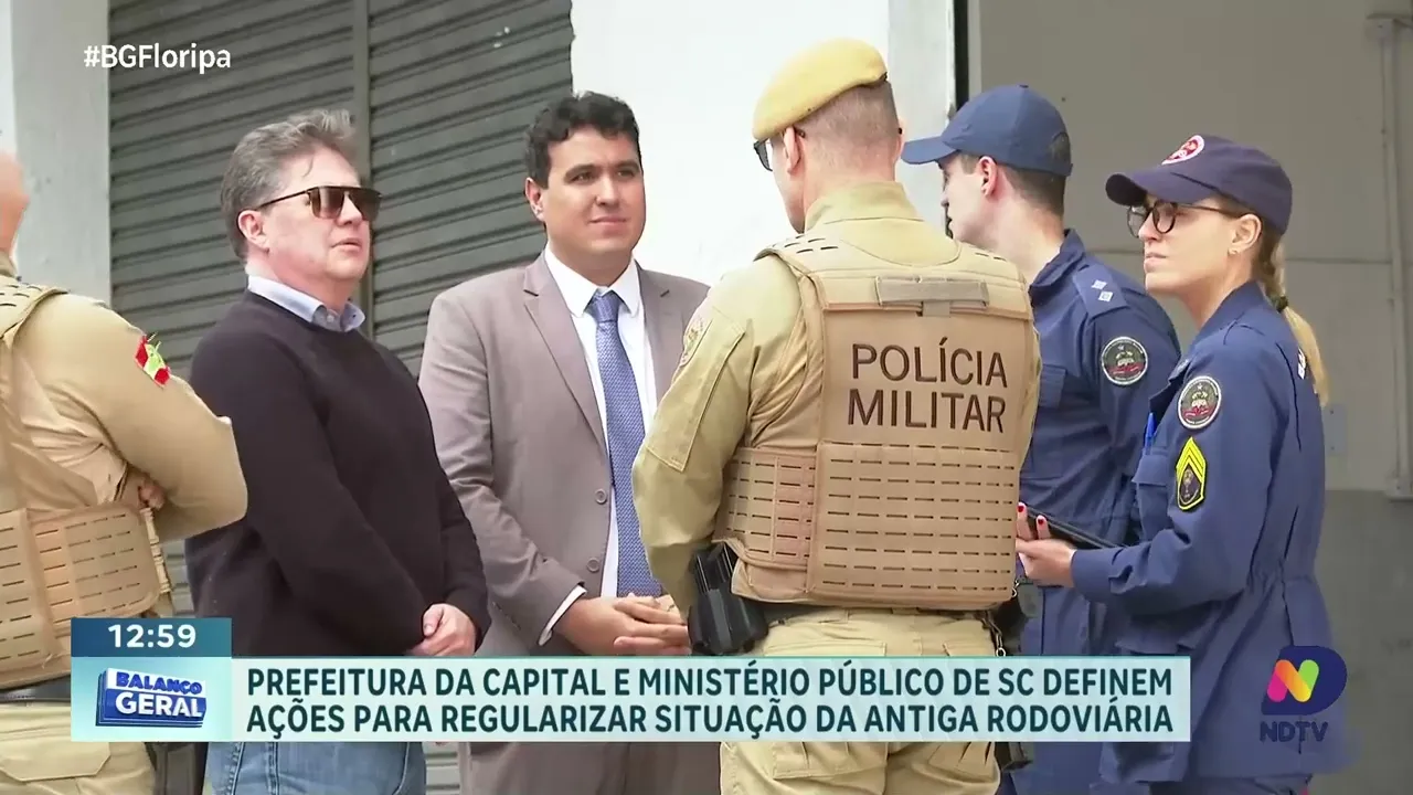 Prefeitura e MP definem medidas para regularizar antiga rodoviária em Florianópolis