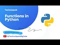 Python Tutorial - 11 Functions in Python