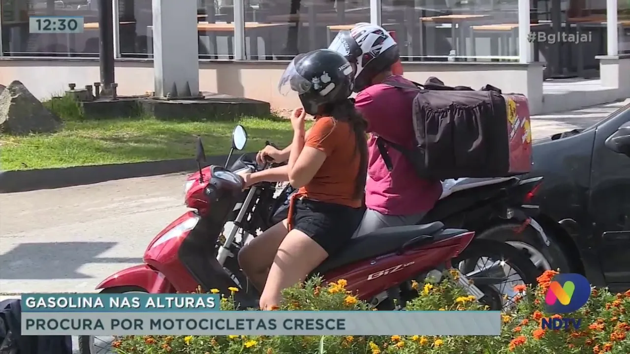Procura por motocicletas cresce devido preço da gasolina