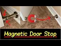 Best Magnetic Door Stopper with Soft Catch to Keep Door Open DIY Install Review