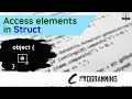 Use a Struct to simulate time in Code C Programming