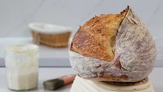 How I Make Sourdough Bread Every Day In LESS Than 30 Minutes Hands On Time 