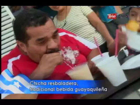 Chicha resbaladera, tradición bebida guayaquileña