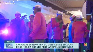 Carnaval 2025: ordem dos desfiles das escolas de samba na Grande Florianópolis Definida