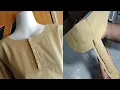 Lagu Simple neck design cutting and stitching|| boat neck design 2022|| Ba gala design||