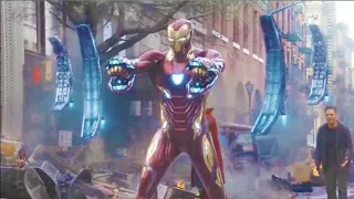 avenger infinity war iron man doctor strange and spider man fight scene i am a rider satisfya
