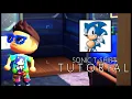 Sonic T Shirt Tutorial - Animal Crossing New Horizons