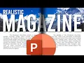 How to Make Realistic Animated Magazine Style PowerPoint Step-by-step Tutorial