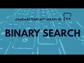 Binary search in C C Sorting algorithms STLfunctions