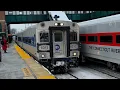 Ride on Metro North Super Express from Poughkeepsie to GCT thru snow 25