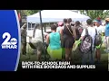 A Strong Foundation hosts a back-to-school bash with free supplies for families in Darley Park