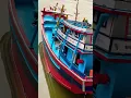 Miniatur kapal cantrang batang