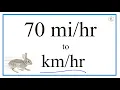 How to Convert 70 to