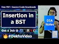 Insertion in a Binary Search Tree