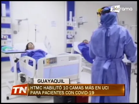 HTMC habilitó 10 camas más en UCI para pacientes con covid-19