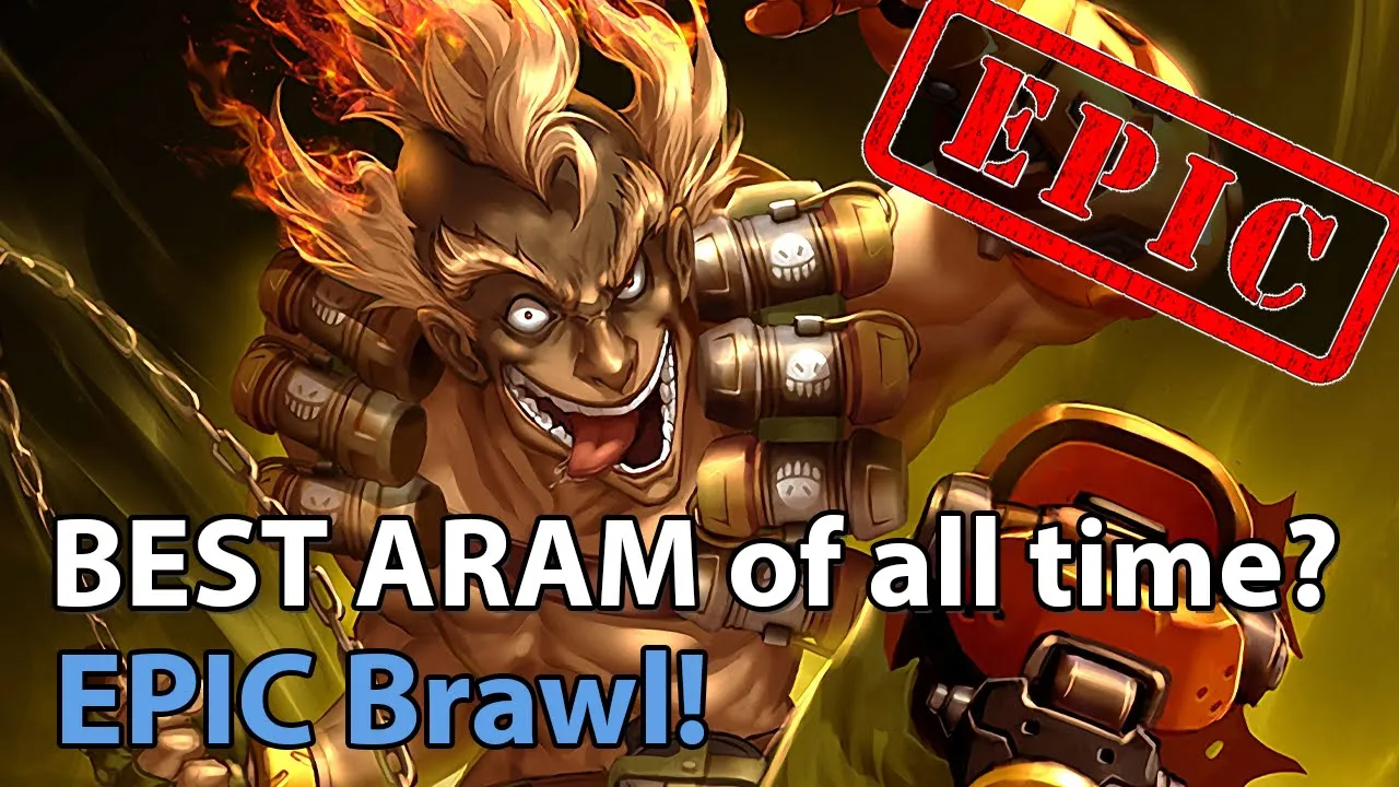 BEST ARAM of all time?! - Heroes of the Storm Brawl