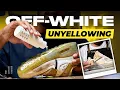 Off-White Air Max 90 How to Remove Yellowing