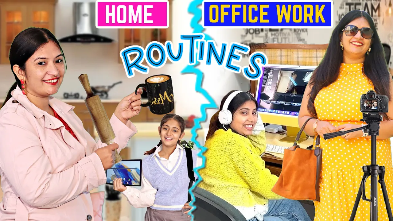 Office set-up Ghar Par kyun kiya   Office Tour   CookWithNisha