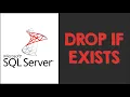 DROP IF EXISTS no SQL