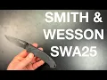 Unboxing the Smith Wesson SWA25 Tactical Folding Pocket Knife