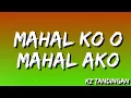 Mahal Ko O Mahal Ako - KZ Tandingan ( Lyrics)