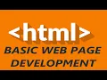 DEVELOPING SIMPLE WEB PAGE THROUGH HTML NetBeans