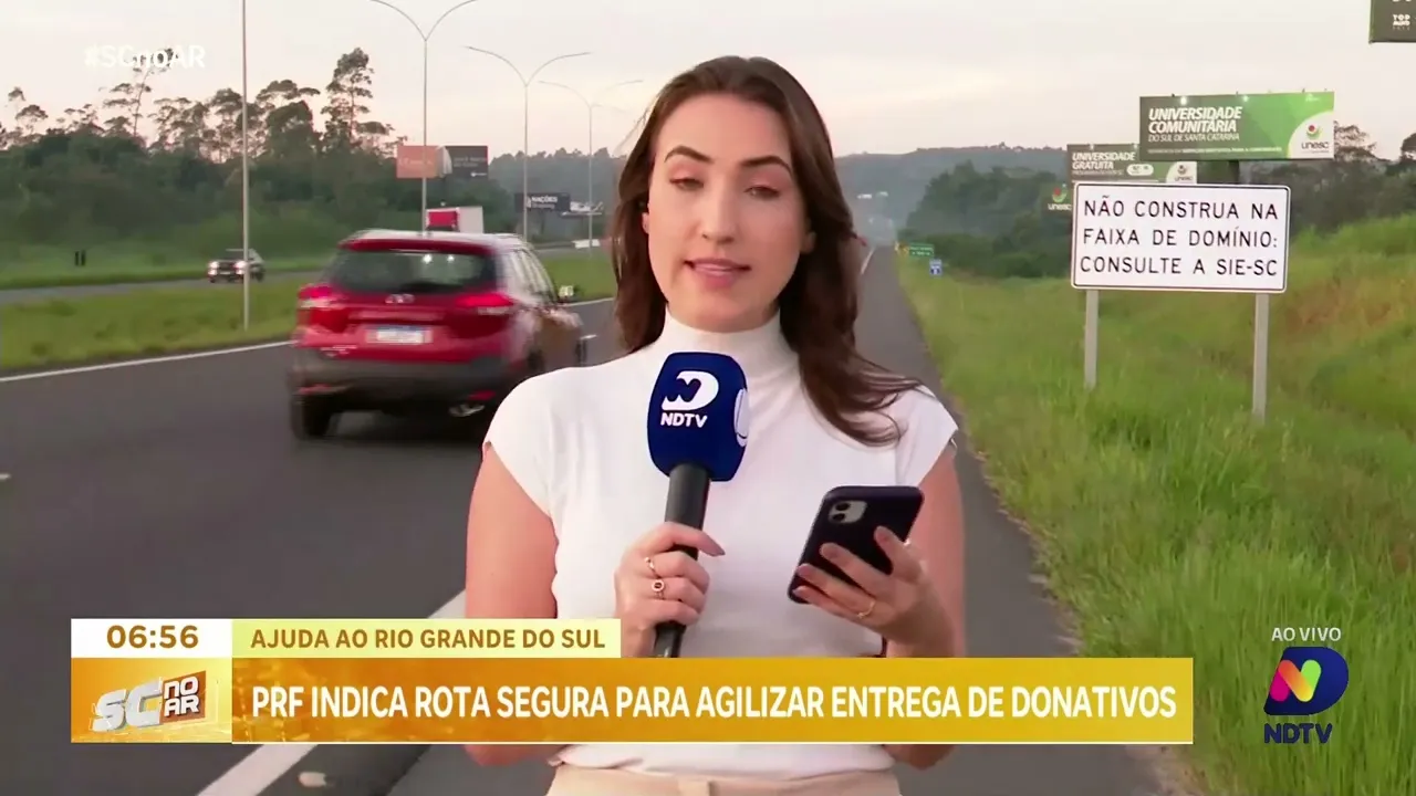 Serra do Faxinal é reaberta para facilitar acesso entre SC e RS + Rota Segura