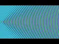 A Line of 25 Point Sources Waves and Interference Physics Simulations