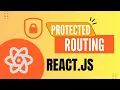 Protected Routes in React js Login Logout Flow using localStorage React Authentication