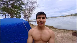 GYM Bro Camps With The Fam At Lake St Clair Australia 