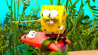 SpongeBob Best Adventures in Kamp Koral 🌀 4K