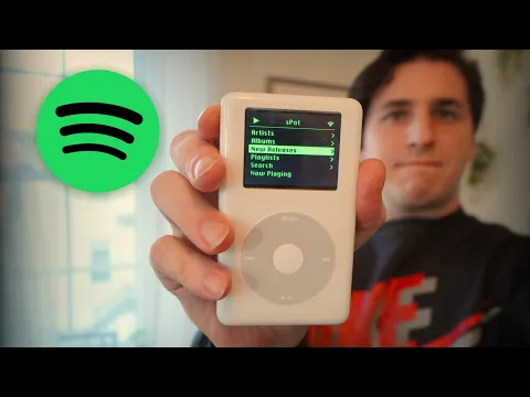 Download MP3 Spotify Streaming on a modded 17-year-old iPod Classic (via Raspberry Pi)